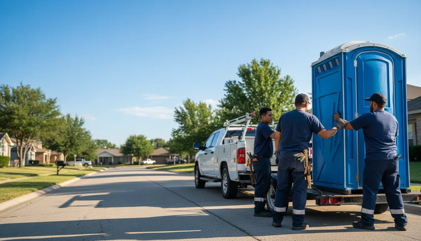 Portable Toilet Rental in Van Buren, AR near me